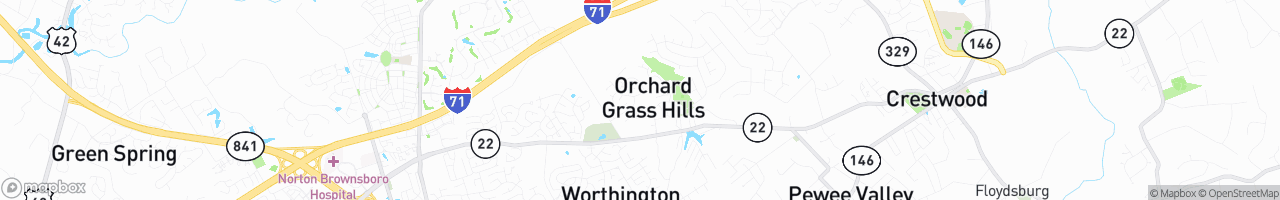 Orchard Grass Hills - map