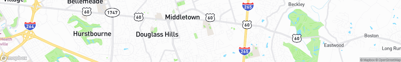 Woodland Hills - map