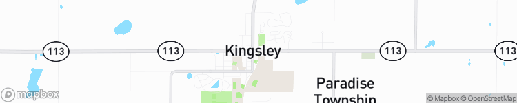 Kingsley - map
