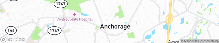 Anchorage - map