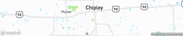 Chipley - map