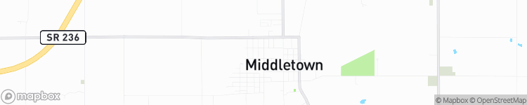 Middletown - map