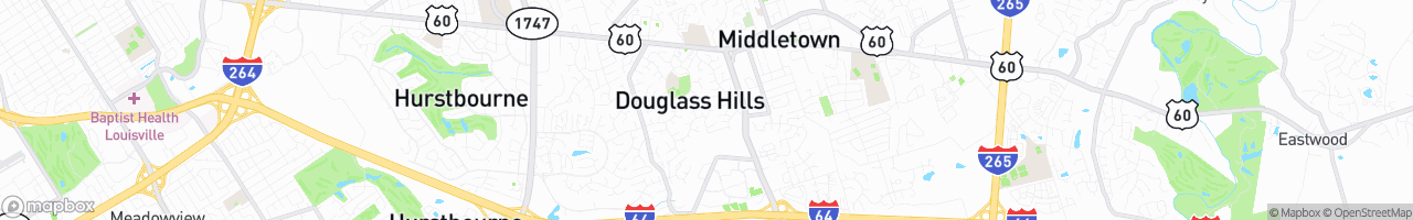 Douglass Hills - map