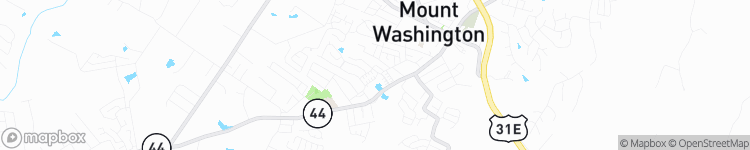 Mount Washington - map