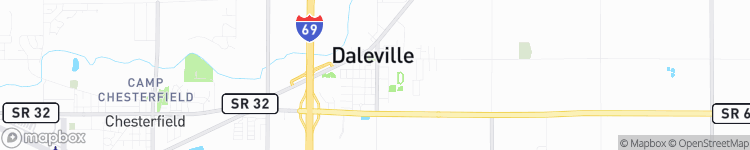 Daleville - map