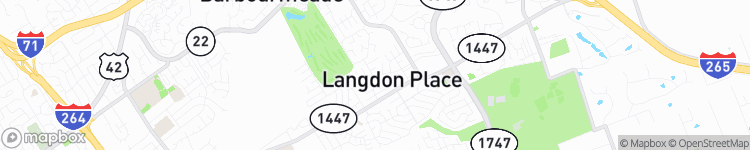 Langdon Place - map