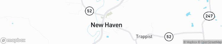 New Haven - map