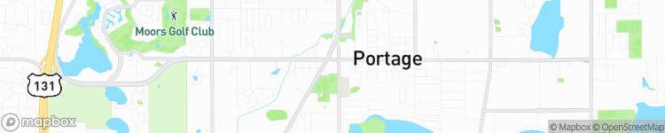 Portage - map