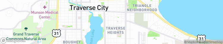Traverse City - map
