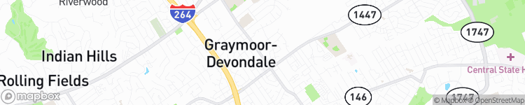 Graymoor-Devondale - map