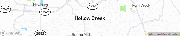 Hollow Creek - map