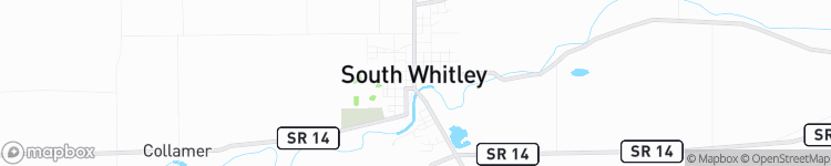 South Whitley - map