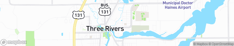 Three Rivers - map