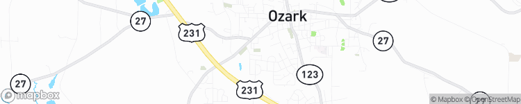 Ozark - map