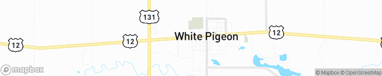 White Pigeon - map
