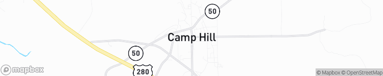 Camp Hill - map