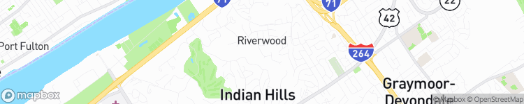 Indian Hills - map