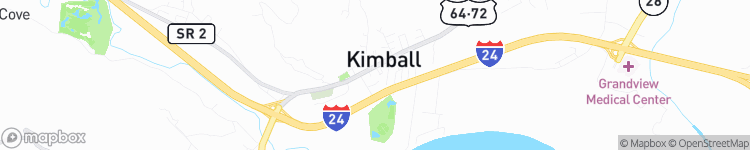 Kimball - map