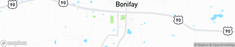 Bonifay - map