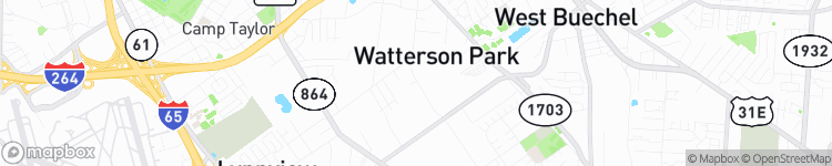 Watterson Park - map
