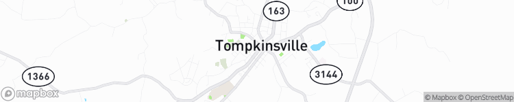 Tompkinsville - map