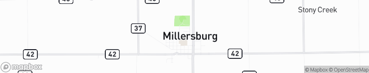 Millersburg - map