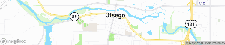 Otsego - map