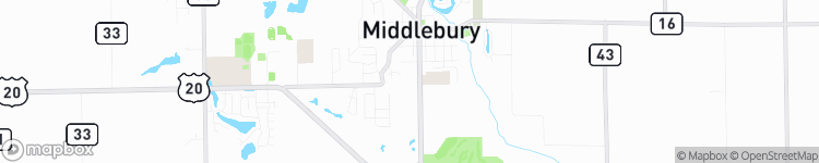 Middlebury - map