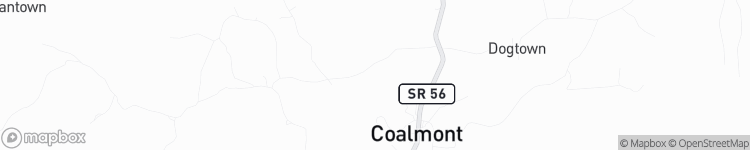 Coalmont - map