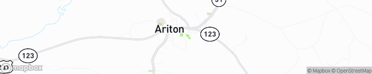 Ariton - map