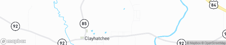 Clayhatchee - map