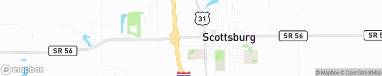Scottsburg - map