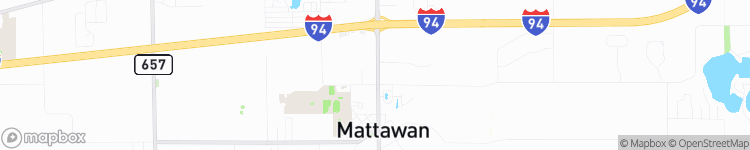 Mattawan - map