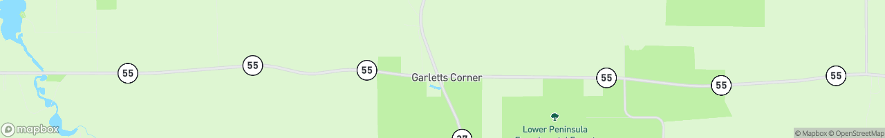 Corner Express - map