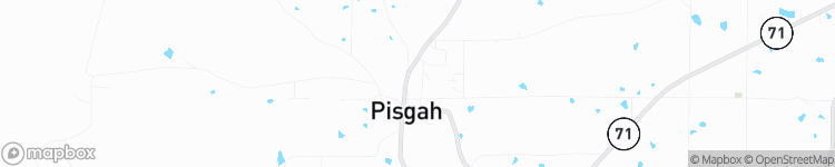 Pisgah - map