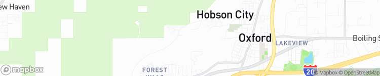 Hobson City - map