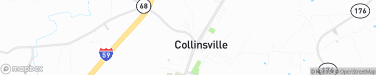 Collinsville - map