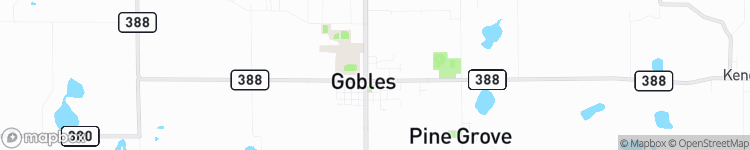 Gobles - map