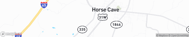 Horse Cave - map