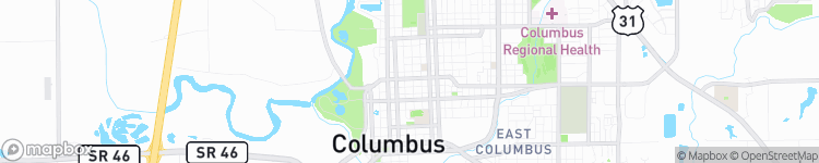 Columbus - map