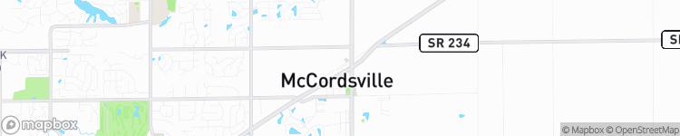 McCordsville - map