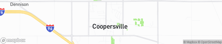 Coopersville - map