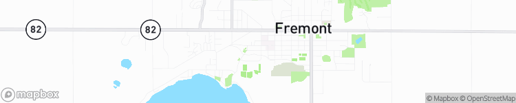 Fremont - map
