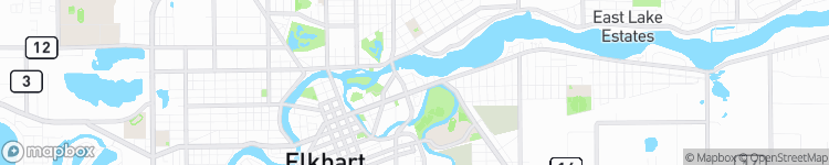 Elkhart - map