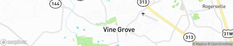 Vine Grove - map