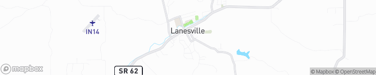 Lanesville - map