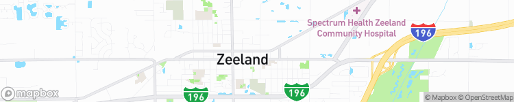 Zeeland - map