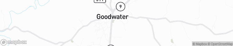 Goodwater - map