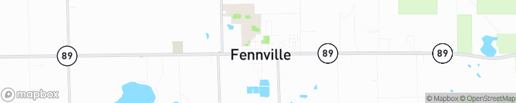 Fennville - map