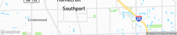 Southport - map